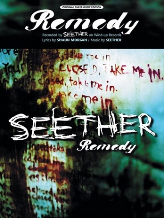 Seether Remedy  Piano/Vocal/Guitar Singles