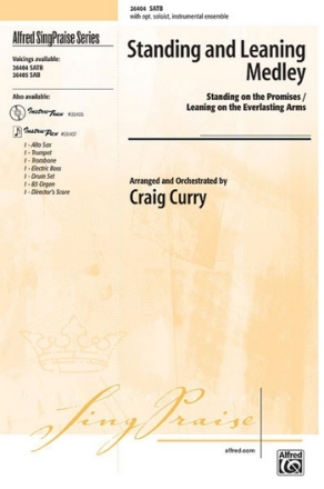 Curry (arranger) Standing And Leaning SATB  Mixed voices