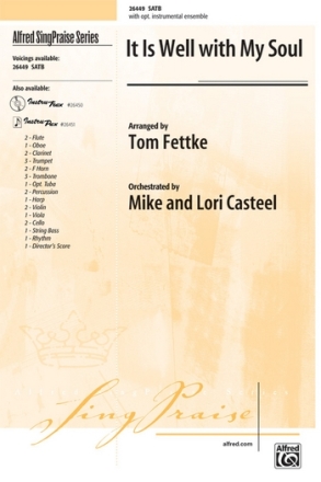 Fettke & Greer It Is Well With My Soul SATB  Mixed voices