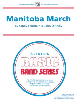 Feldstein, S & O'Reilly, J Manitoba March (concert band)  Symphonic wind band