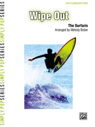 The Surfaris arr Bober,M Wipe Out Easy Piano  Piano Solo