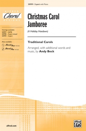 Beck,A Christmas Carol Jamboree 2 Pt  Unison, upper, equal voices