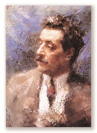 Postkarte Puccini