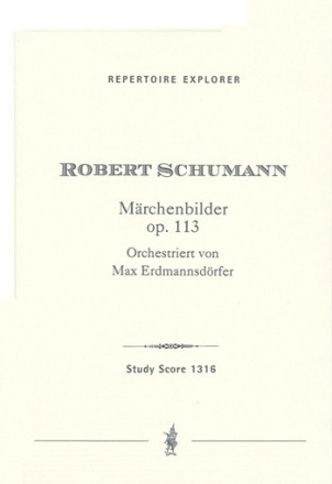 Mrchenbilder op.113 fr Orchester Studienpartitur