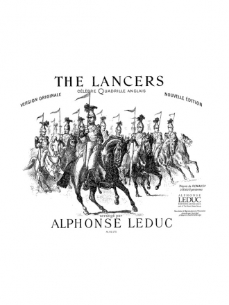 Leduc lancers (les lanciers) piano