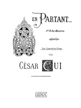 CUI EN PARTANT CLARINETTE ET PIANO