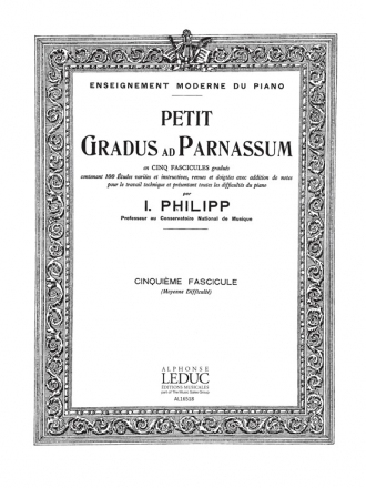 PHILIPP PETIT GRADUS AD PARNASSUM VOLUME 5 PIANO