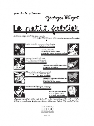 MIGOT PETIT FABLIER-N05:L'AUTRE LUI DIT:QU'ALLEZ-VOUS FAIRE? PIANO