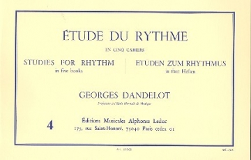 tude du Rythme vol.4 (fr/en7dt)