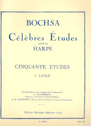 Clbre Etudes op.34 vol.2 pour harpe