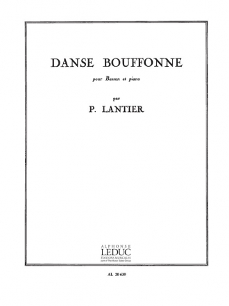 LANTIER DANSE BOUFFONNE BASSON ET PIANO