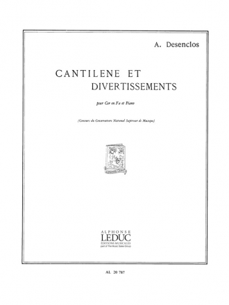 Cantilene et Divertissements pour Cor en Fa et Piano