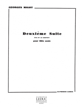 Suite no.2 ve et le Serpent pour flte