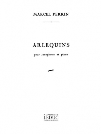 PERRIN ARLEQUINS SAXOPHONE MIB ET PIANO