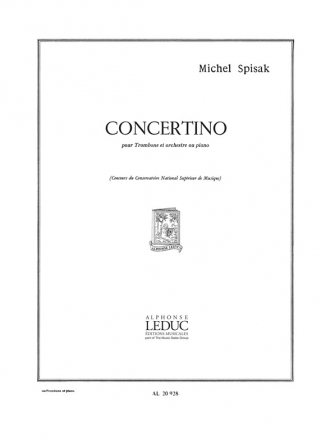 SPISAK CONCERTINO TROMBONE ET PIANO