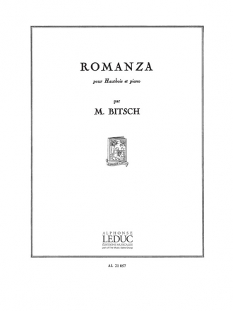 BITSCH ROMANZA HAUTBOIS ET PIANO