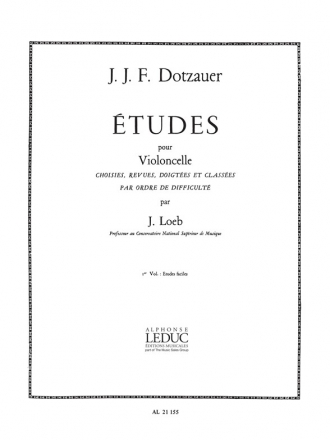 DOTZAUER ETUDES VOLUME 1 VIOLONCELLE