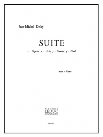 DEFAYE J.M. SUITE PIANO