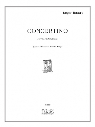 BOUTRY CONCERTINO FLUTE ET PIANO