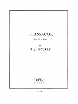 BOUTRY CHASSACOR COR ET PIANO