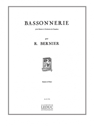 BERNIER BASSONNERIE BASSON ET PIANO