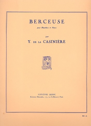 Berceuse pour hautbois et piano