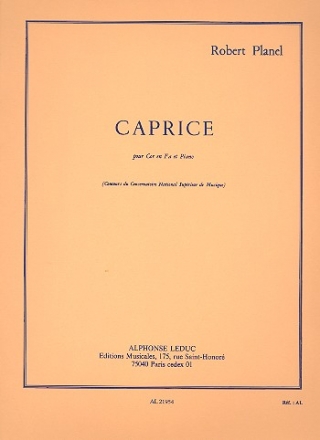 Caprice pour cor en fa et piano