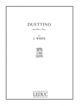 WHITE DUETTINO FLUTE ET PIANO