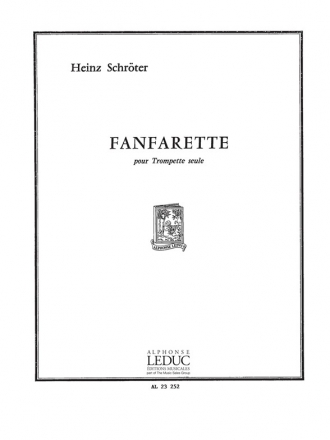 SCHROTER FANFARETTE TROMPETTE SEULE