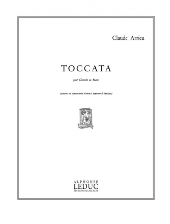 ARRIEU TOCCATA CLAVECIN (OU PIANO)