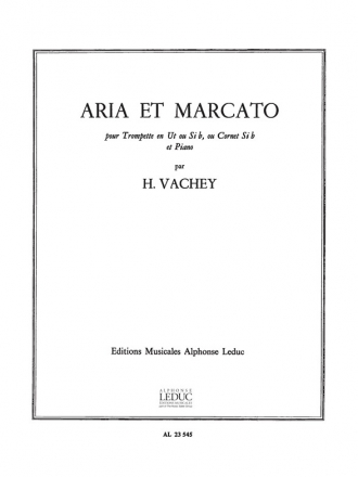 Aria et Marcato pour trompette en ut ou sib (cornet) et piano