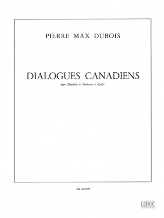 DUBOIS P.M. DIALOGUES CANADIENS HAUTBOIS ET PIANO