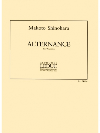 SHINOHARA ALTERNANCE ENSEMBLE DE PERCUSSIONS