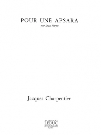 CHARPENTIER J. POUR UNE APSARA 2 HARPES