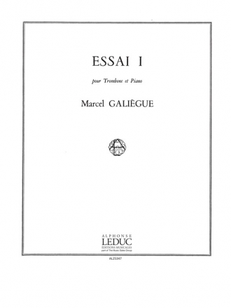 GALIEGUE ESSAI 1 TROMBONE ET PIANO