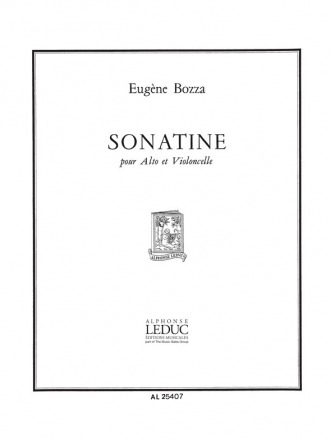 BOZZA SONATINE ALTO ET VIOLONCELLE