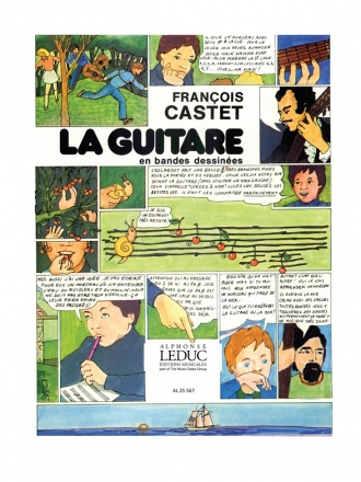 La guitare en bandes dessines pour guitare