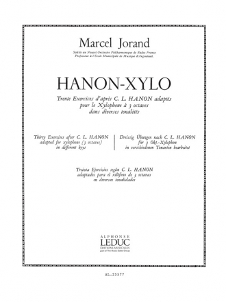 Hanon-Xylo pour xylophone