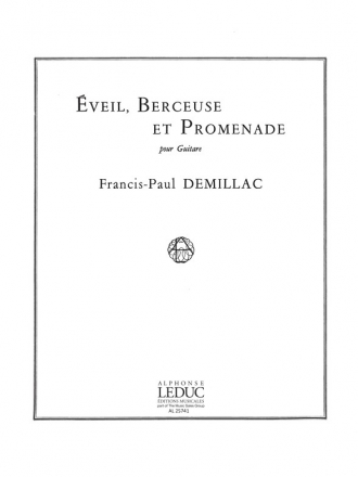 DEMILLAC EVEIL BERCEUSE ET PROMENADE GUITARE