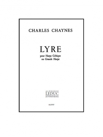 CHAYNES LYRE HARPE CELTIQUE OU GRANDE HARPE