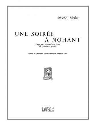 MERLET SOIREE A NOHANT VIOLONCELLE ET PIANO