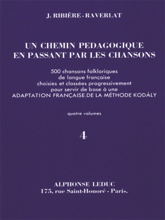 RIBIERE-RAVERLAT CHEMIN PEDAGOGIQUE EN PASSANT PAR LES CHANSONS VOLUME 4