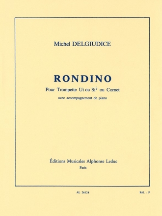 DELGIUDICE RONDINO TROMPETTE UT OU SIB OU CORNET ET PIANO(C.ROUGERON)