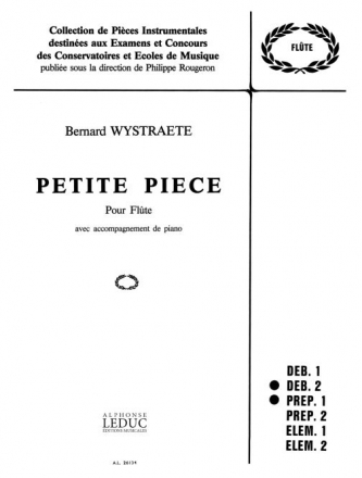 WYSTRAETE PETITE PIECE FLUTE ET PIANO (COLLECTION ROUGERON)