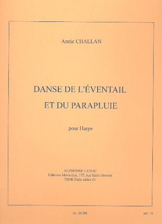 Danse de l'ventail et du parapluie pour harpe