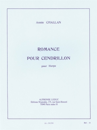 Romance pour Cendrillon pour harpe