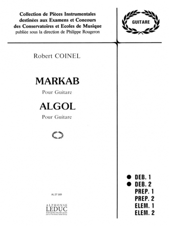 COINEL MARKAB ET ALGOL GUITARE (COLLECTION ROUGERON)