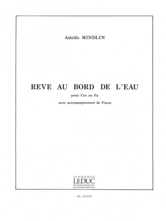 MINDLIN REVE AU BORD DE L'EAU COR EN FA ET PIANO