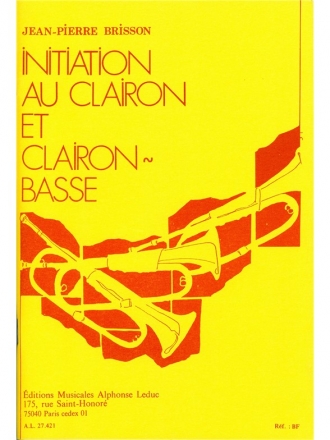 BRISSON INITIATION AU CLAIRON ET CLAIRON-BASSE