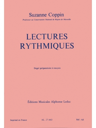 COPPIN LECTURES RYTHMIQUES DEGRE PREPARATOIRE A MOYEN